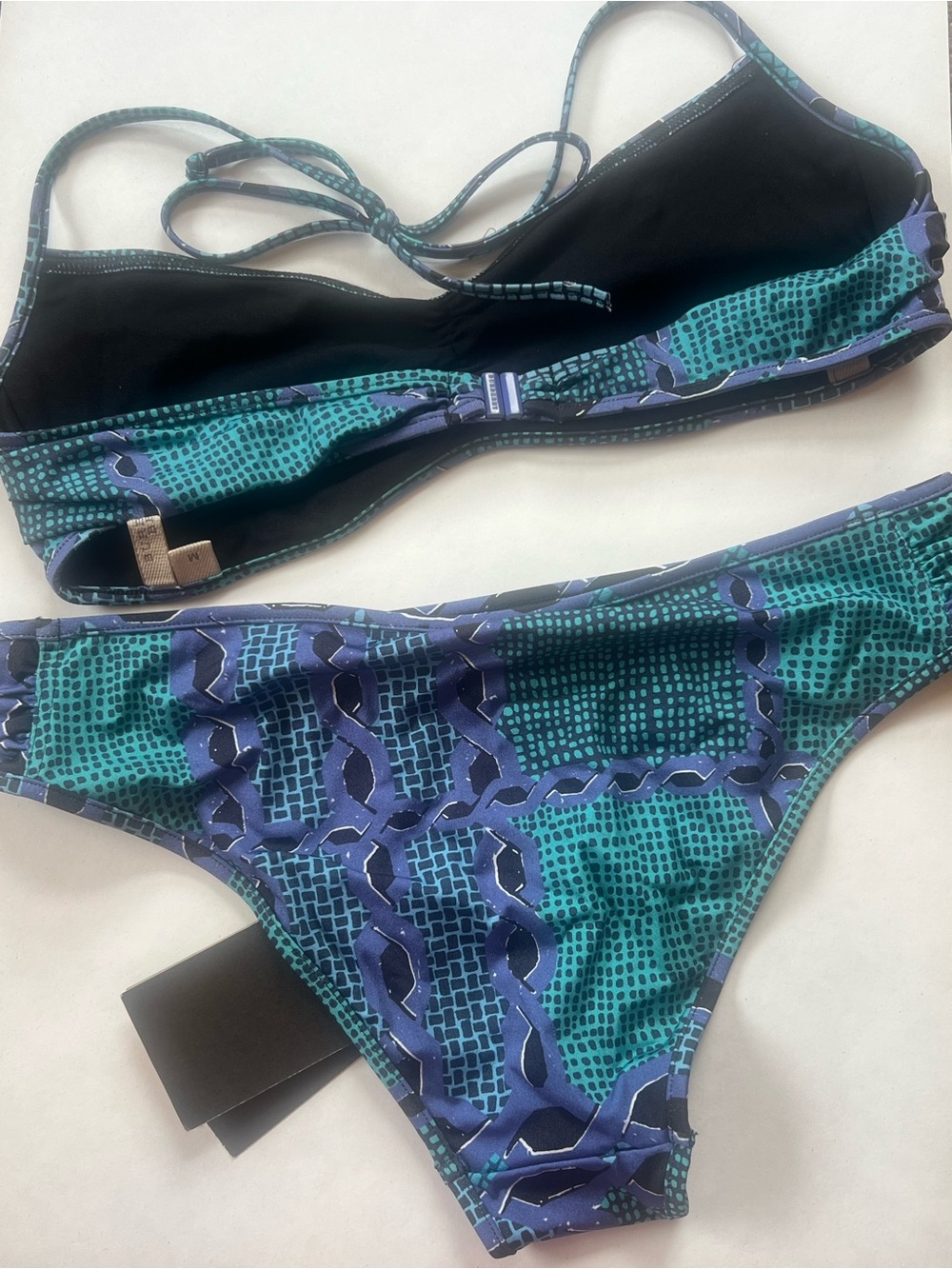 New With Tags Burberry halter bikini set. - Picture 2 of 2